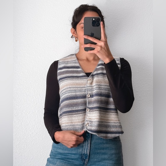 Vintage Cotton Vest - Picture 3 of 3